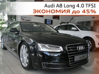     - Audi A8 Long 4.0 TFSI