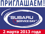 Subaru Service Day. . . .  . . . . 